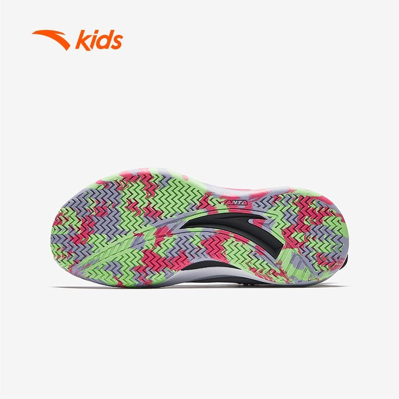 anta kids boys big kids basketball shoes -3125A1112-2 (kasut bola keranjang kanak lelaki)
