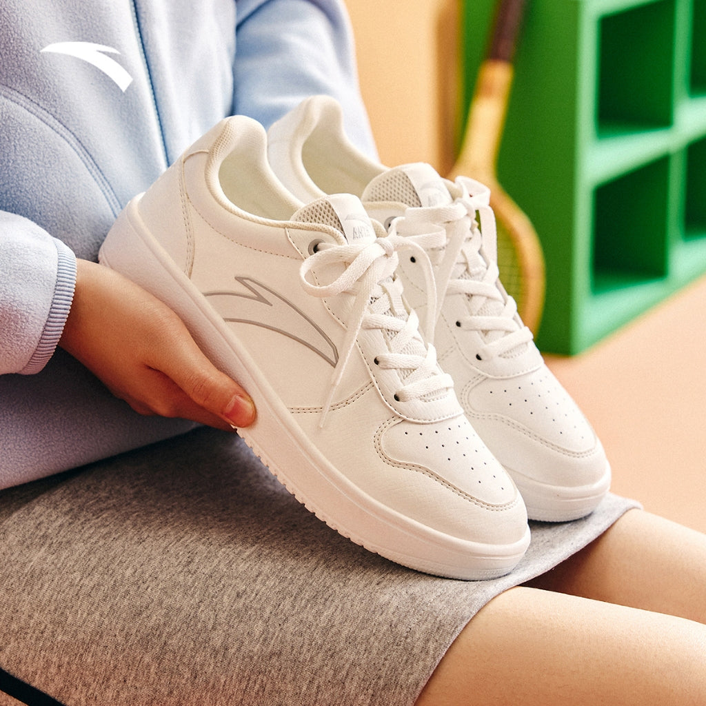ANTA Women Basic X-Game Shoes 9225C8039-1 -White (Kasut Kasual Perempuan)