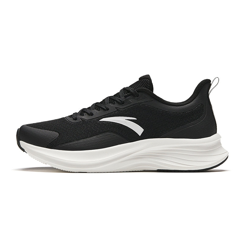 ANTA Female Running Shoes - Black/Paper White – ANTA MALAYSIA